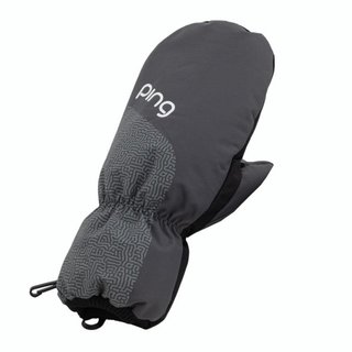 PING Golf Ping Cart Mittens 241 guanti invernali da golf donna, nero