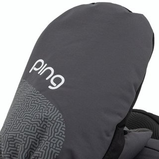 PING Golf Ping Cart Mittens 241 guanti invernali da golf donna, nero