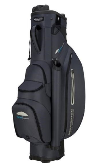 Bennington QO9 cart bag impermeabile, navy/silver