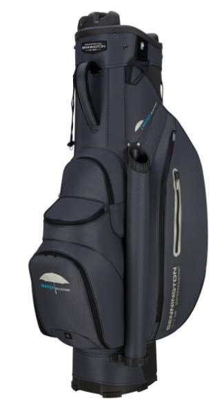Bennington QO9 cart bag impermeabile, navy/silver