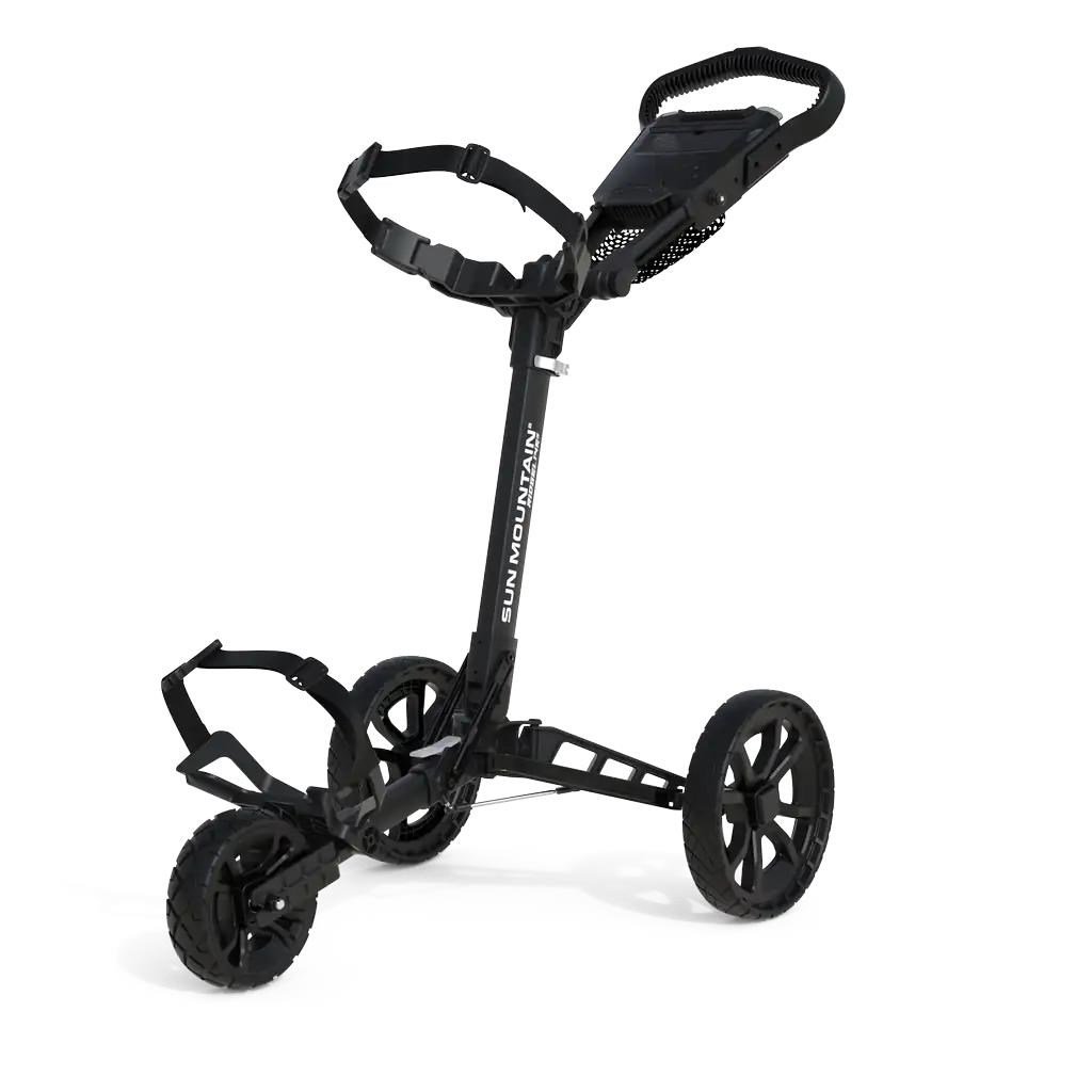 Sun Mountain Ridgeline 3 carrello da golf manuale, nero