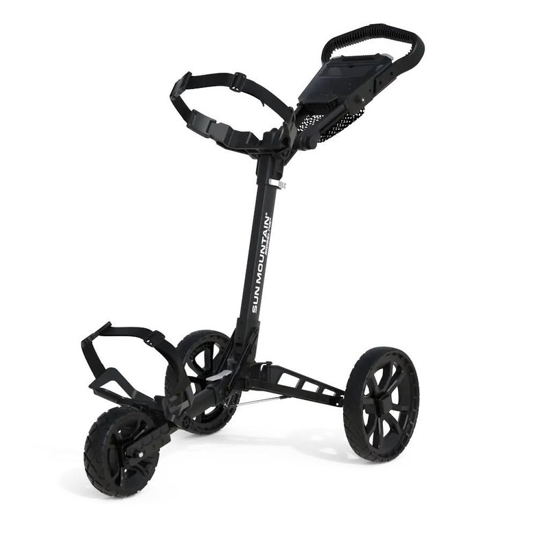 Sun Mountain Ridgeline 3 carrello da golf manuale, nero