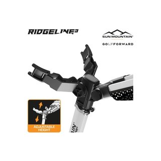 Sun Mountain Ridgeline 3 carrello manuale, argento