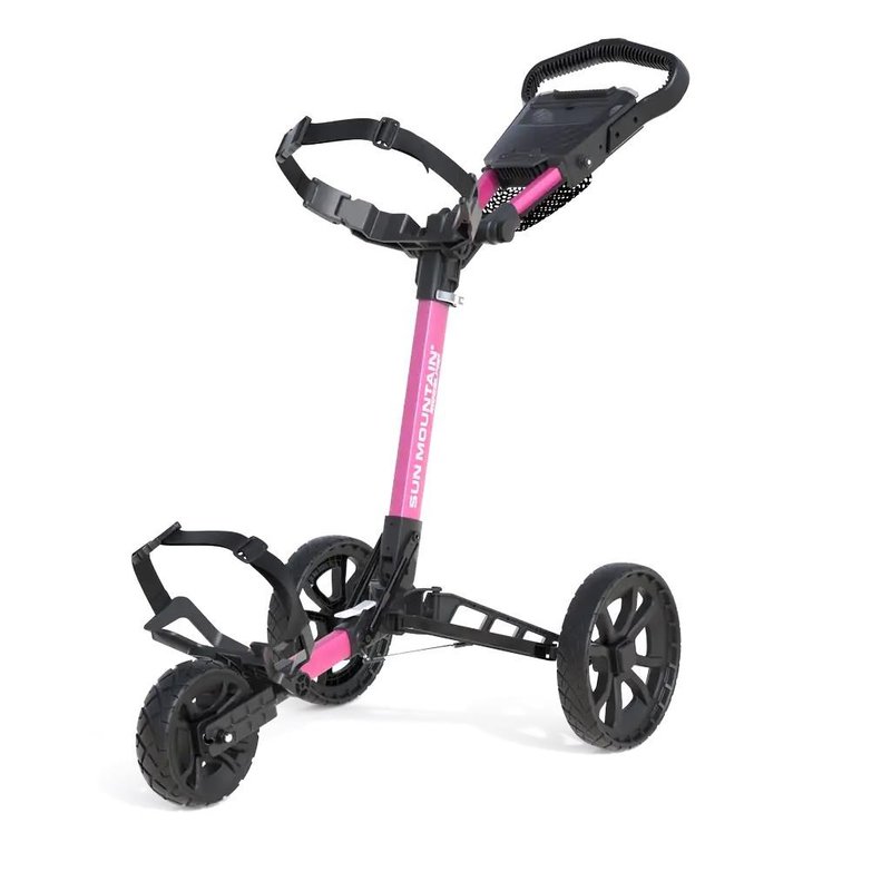 Sun Mountain Ridgeline 3 carrello da golf manuale, rosa