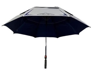 Sun Mountain H2NO Chrome UV ombrello 68", blu navy