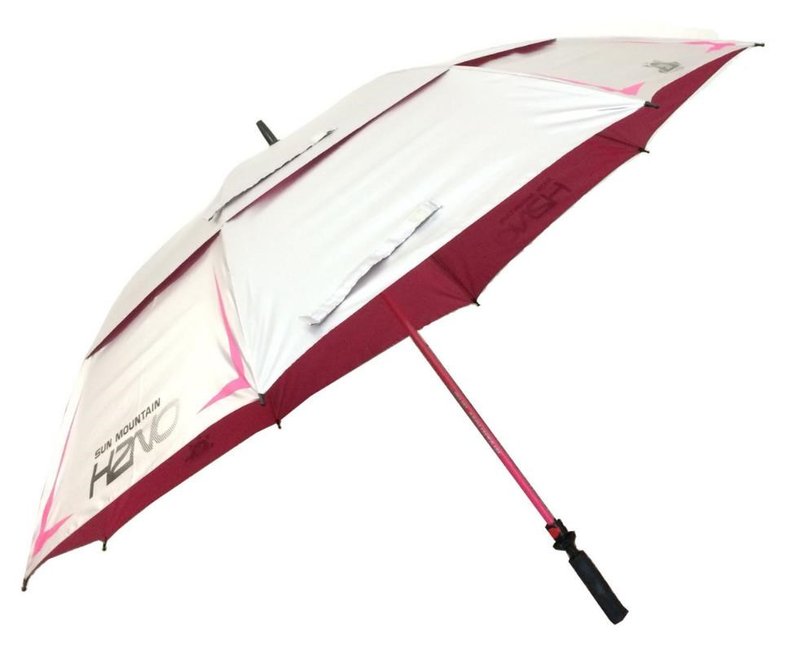 Sun Mountain H2NO Chrome UV ombrello 68", rosa