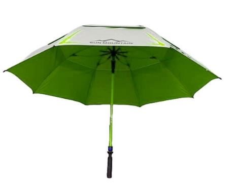 Sun Mountain H2NO Chrome UV ombrello 68", verde