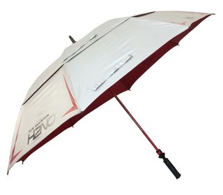 Sun Mountain H2NO Chrome UV ombrello 68", rosso