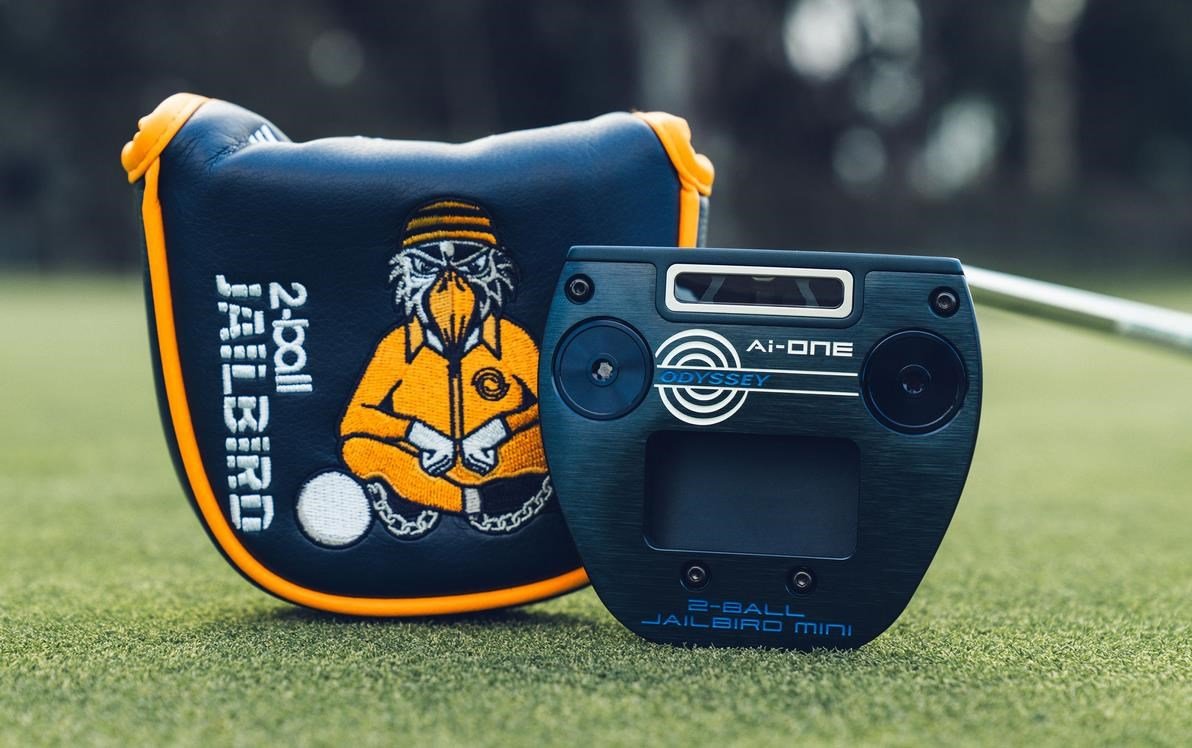Odyssey Ai-ONE 2-Ball Jailbird Mini DB putter (steel)
