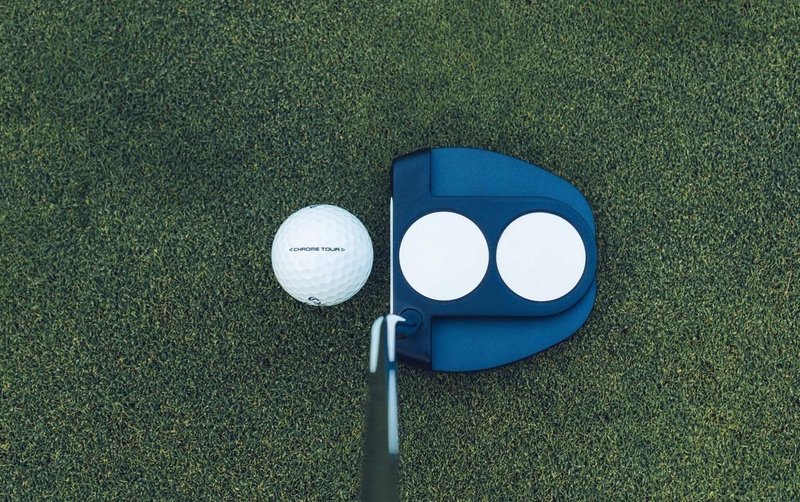 Odyssey Ai-ONE 2-Ball Jailbird Mini DB putter (steel)