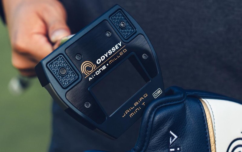 Odyssey Ai-ONE Milled Jailbird Mini T DB putter (steel)