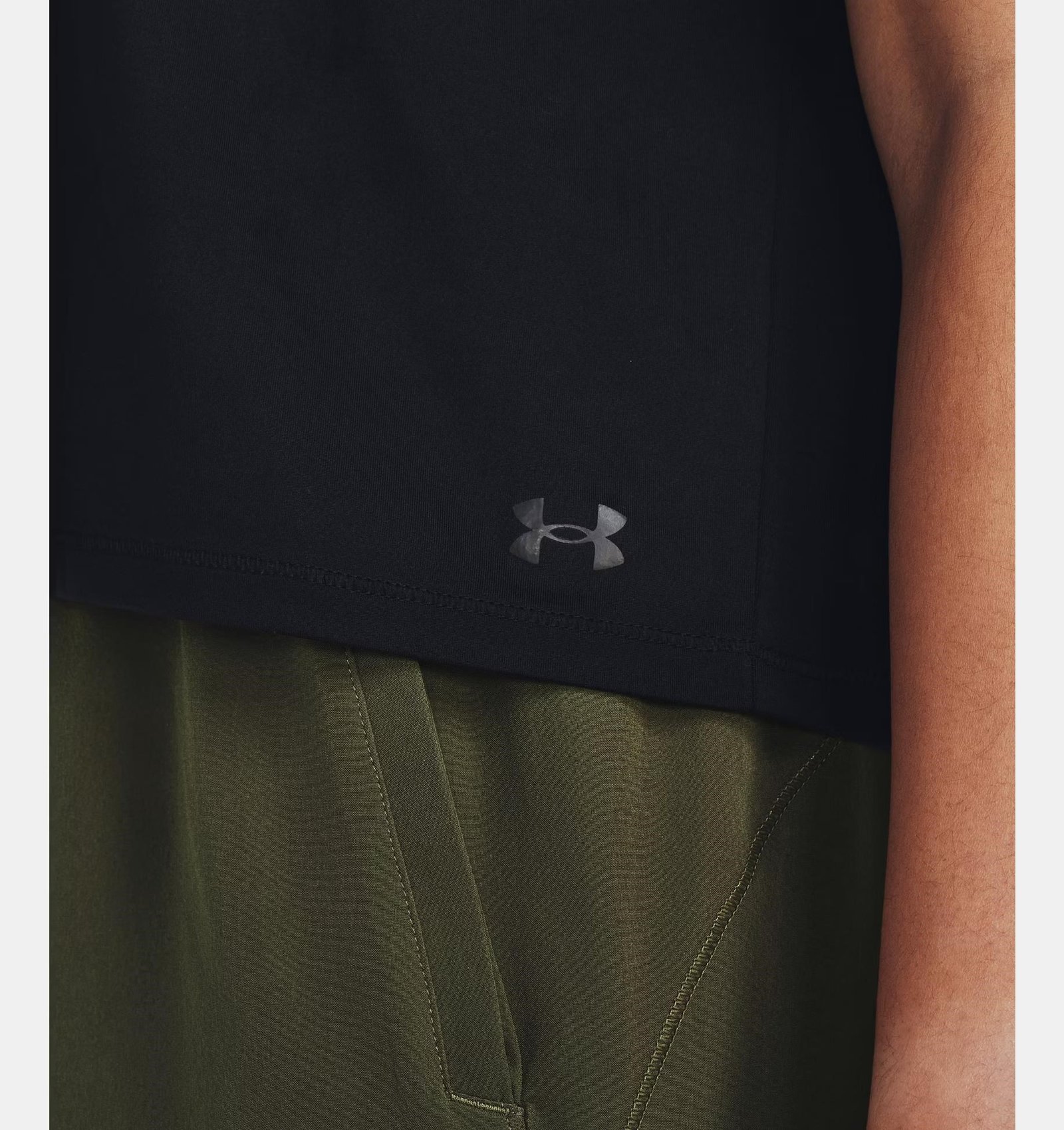 Under Armour Motion Short Sleeve maglia donna, nera
