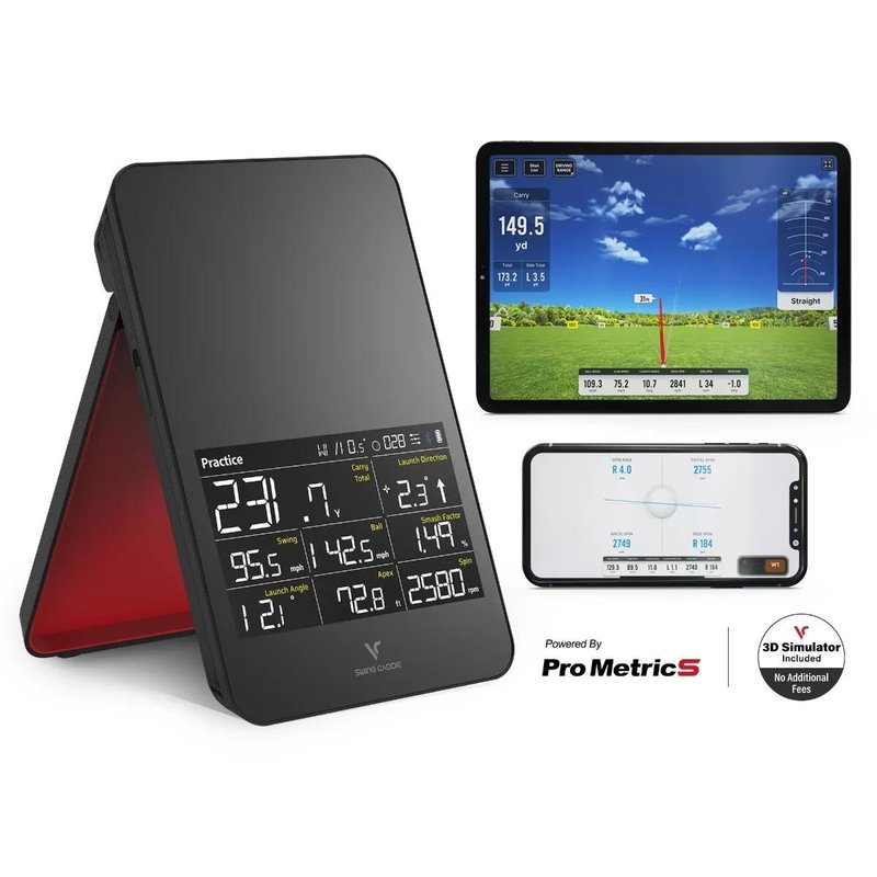 Voice Caddie SC4 Pro Launch Monitor & Simulatore di Golf