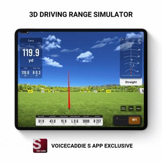 Voice Caddie SC4 Pro Launch Monitor & Simulatore di Golf
