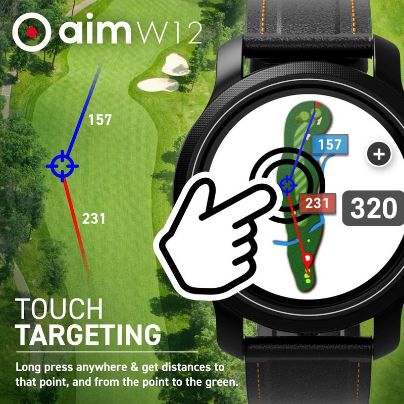 Golf Buddy aim W12 GPS orologio da golf