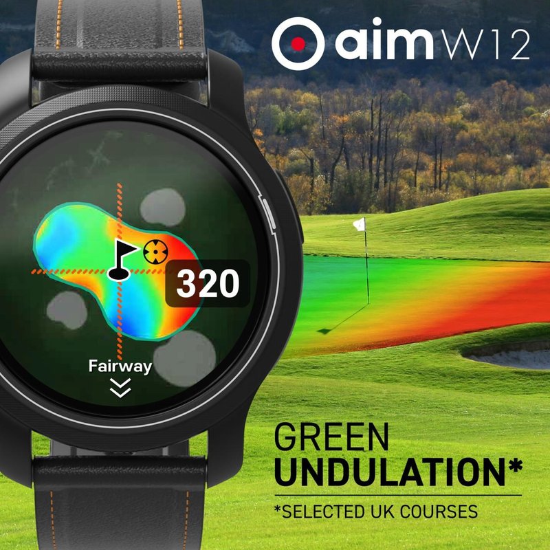 Golf Buddy aim W12 GPS orologio da golf