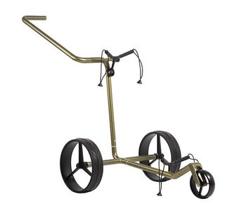 JuCad Carbon Verde Black carrello manuale, edizione speciale + borsa da trasporto JTT, carbon