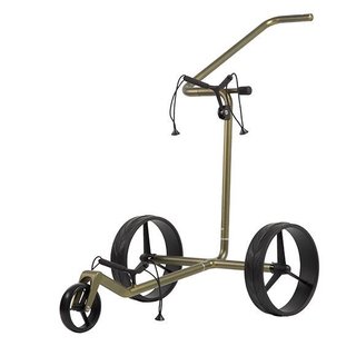 JuCad Carbon Verde Black carrello manuale, edizione speciale + borsa da trasporto JTT, carbon