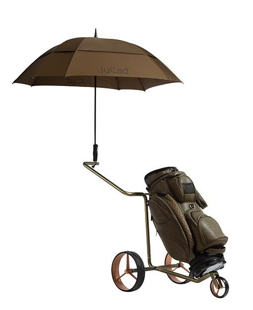 JuCad Carbon Verde Rosé carrello manuale, edizione speciale + borsa da trasporto JTT