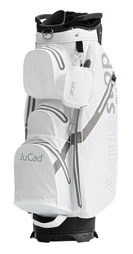 JuCad AquaStop Plus Facelift cart bag, bianco/grigio