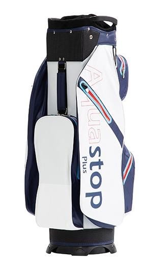 JuCad AquaStop Plus Facelift cart bag, racing design - blu/bianco/rosso