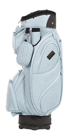 JuCad Style cart bag, blu brillante/effetto pelle