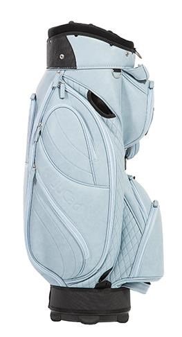 JuCad Style cart bag, blu brillante/effetto pelle