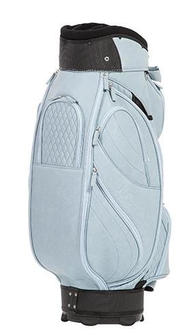 JuCad Style cart bag, blu brillante/effetto pelle