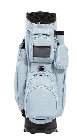 JuCad Style cart bag, blu brillante/effetto pelle