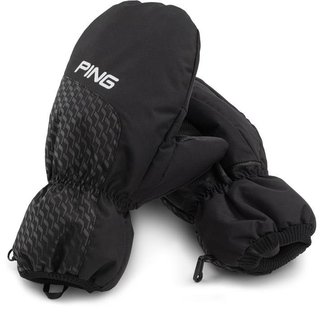 PING Golf Ping Cart Mittens guanti invernali da golf uomo, nero