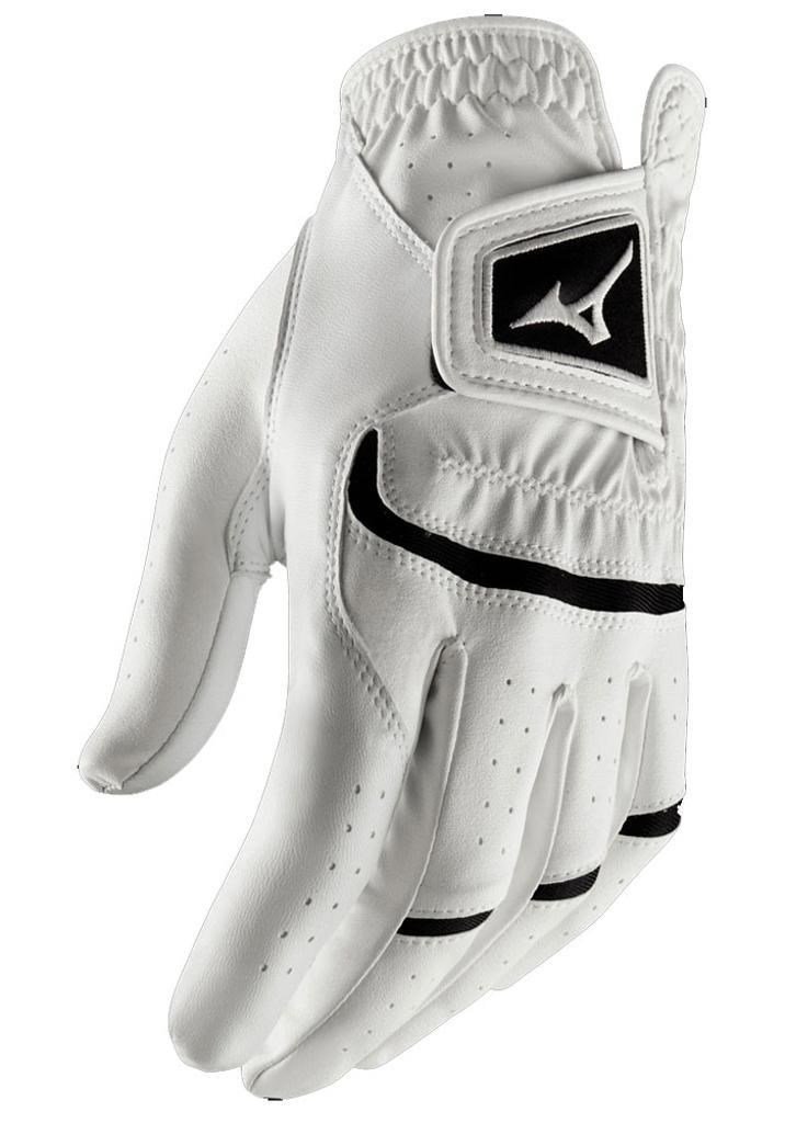 Mizuno Elite guanto da golf uomo, bianco