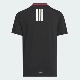 Adidas Sport Collar polo da bambino, nero