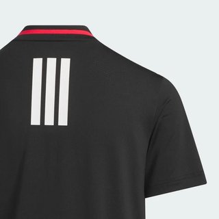 Adidas Sport Collar polo da bambino, nero