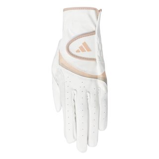 Adidas Adizero guanto da golf donna, bianco/wonder taupe