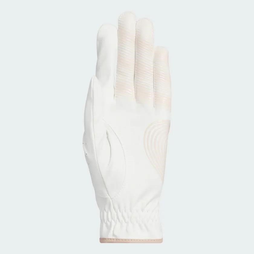 Adidas Adizero guanto da golf donna, bianco/wonder taupe