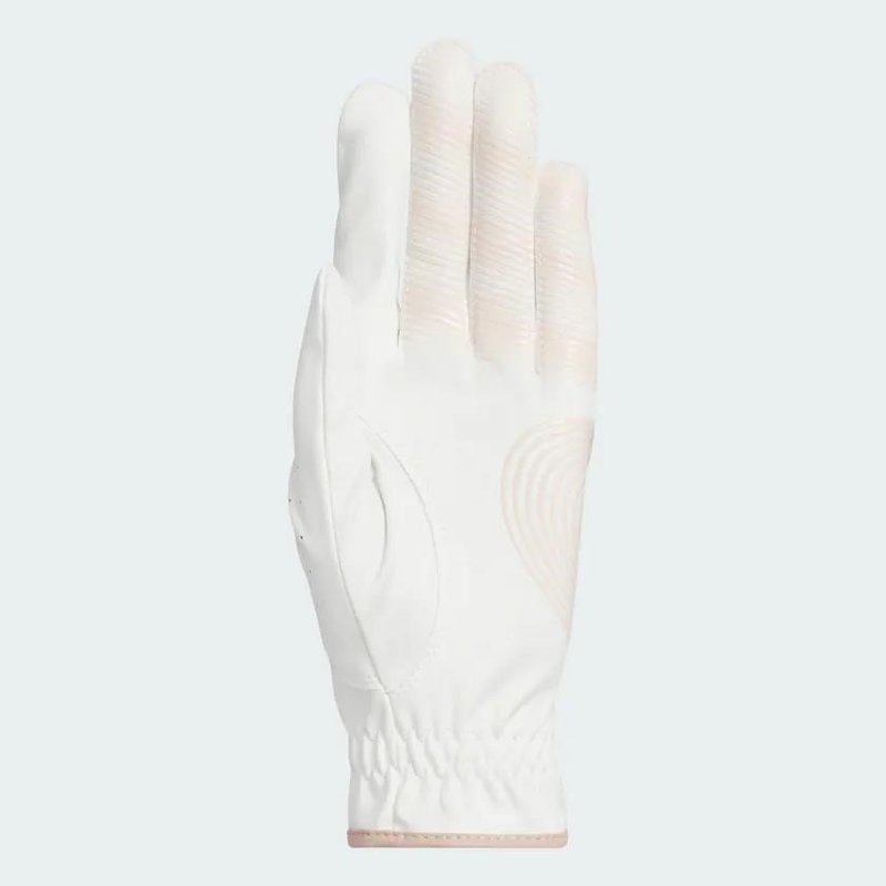 Adidas Adizero guanto da golf donna, bianco/wonder taupe