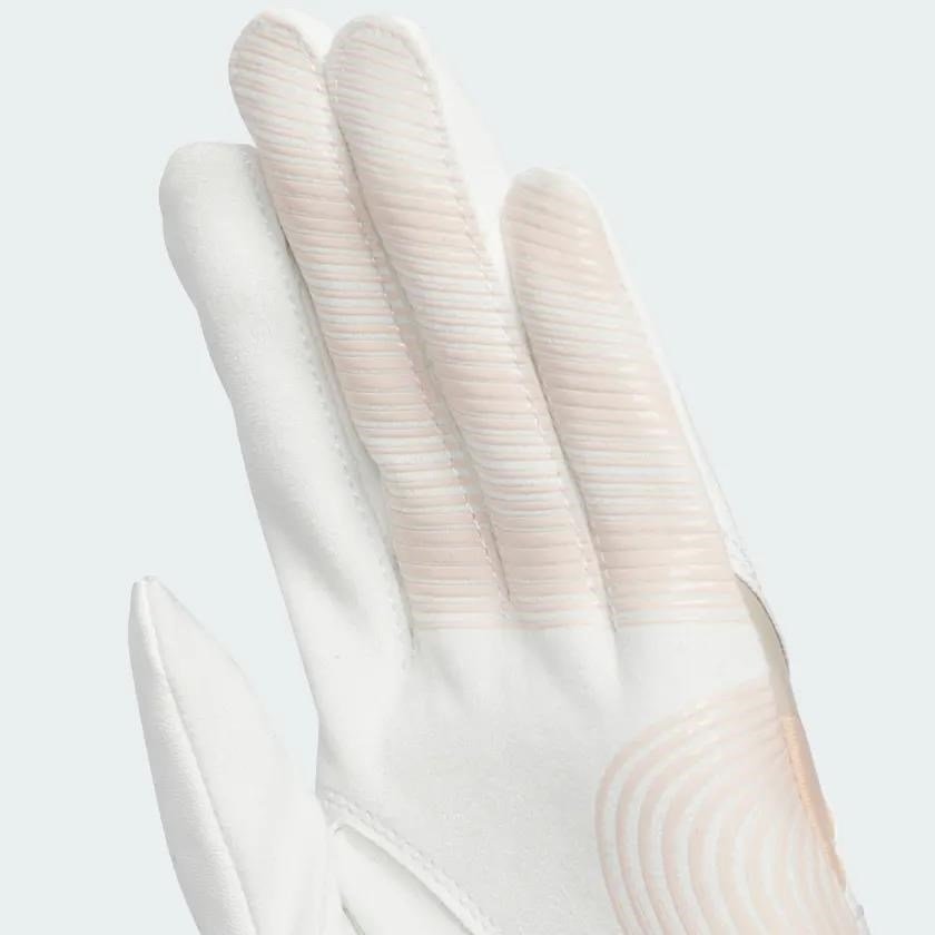 Adidas Adizero guanto da golf donna, bianco/wonder taupe