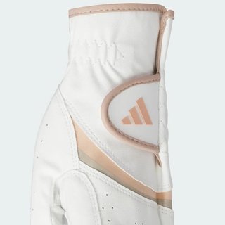 Adidas Adizero guanto da golf donna, bianco/wonder taupe