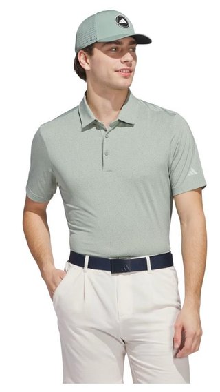 Adidas Ultimate365 Mini Bunker polo uomo, silver green