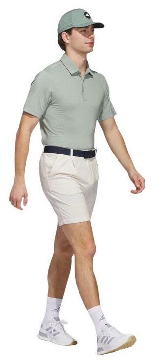 Adidas Ultimate365 Mini Bunker polo uomo, silver green