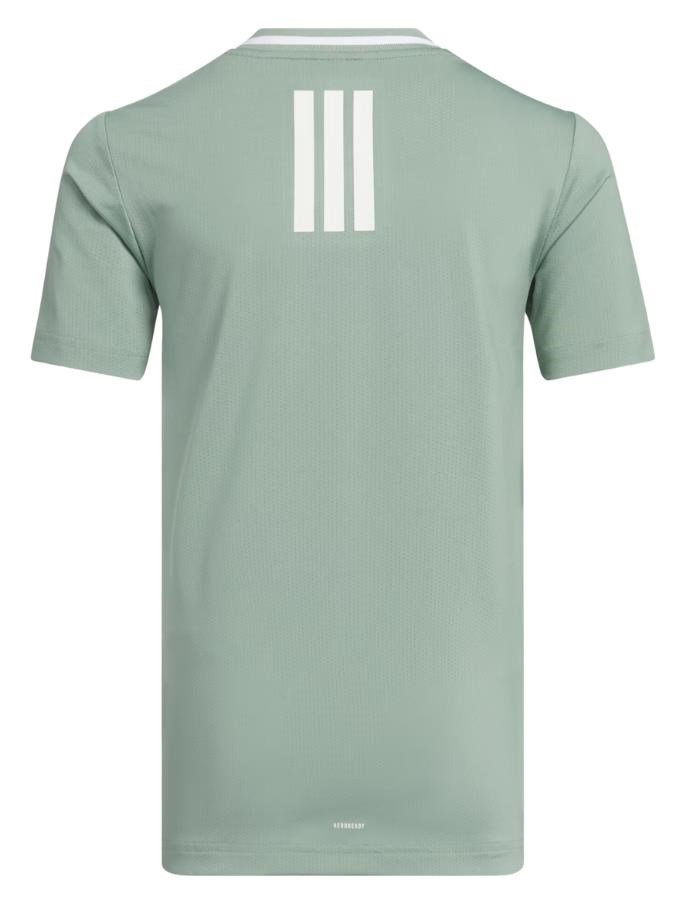 Adidas Collar junior polo da bambino, silver green