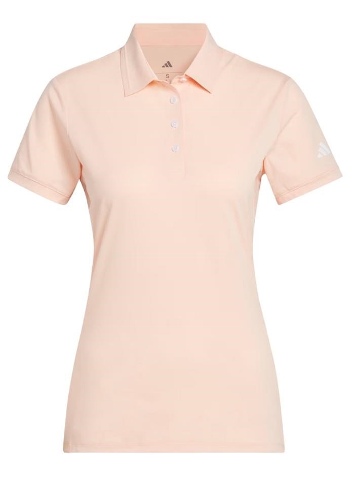 Adidas Ultimate365 Tour Twistknit polo donna, powder coral