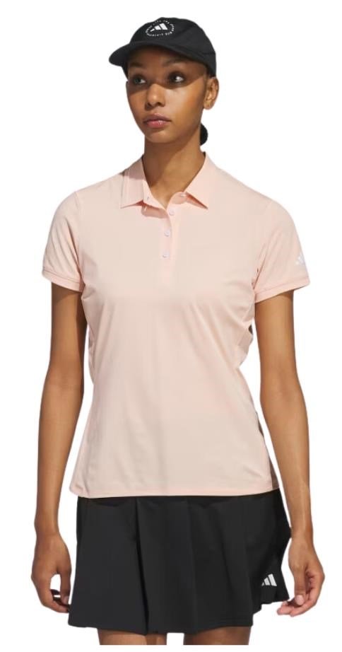 Adidas Ultimate365 Tour Twistknit polo donna, powder coral