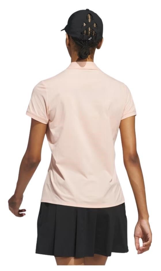 Adidas Ultimate365 Tour Twistknit polo donna, powder coral