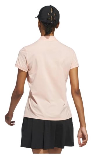 Adidas Ultimate365 Tour Twistknit polo donna, powder coral