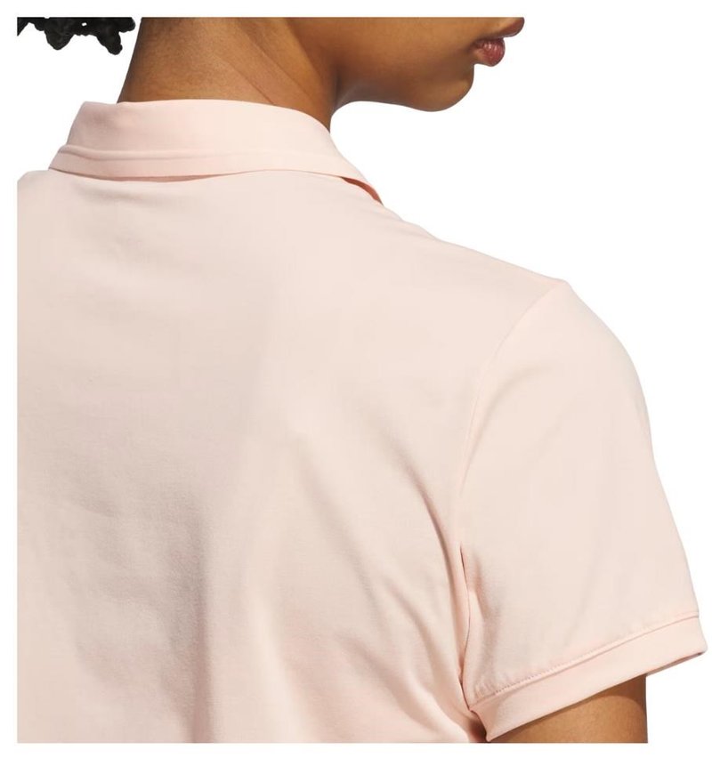 Adidas Ultimate365 Tour Twistknit polo donna, powder coral