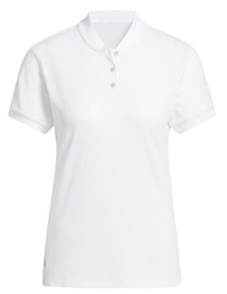 Adidas Ultimate365 Diamond Jacquard polo da donna, bianco