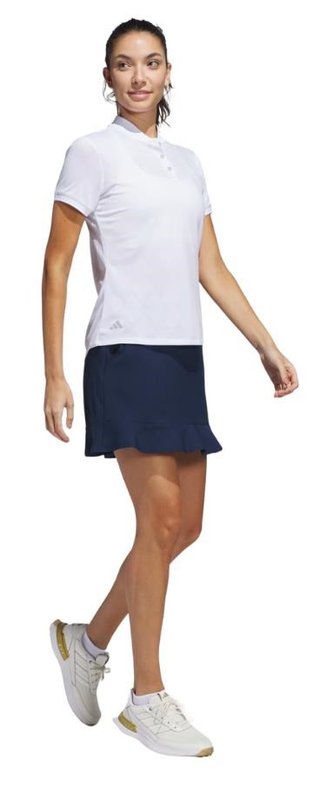 Adidas Ultimate365 Diamond Jacquard polo da donna, bianco