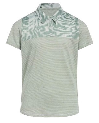 Adidas Ottoman Printed junior polo da bambino, wonder silver/silver green