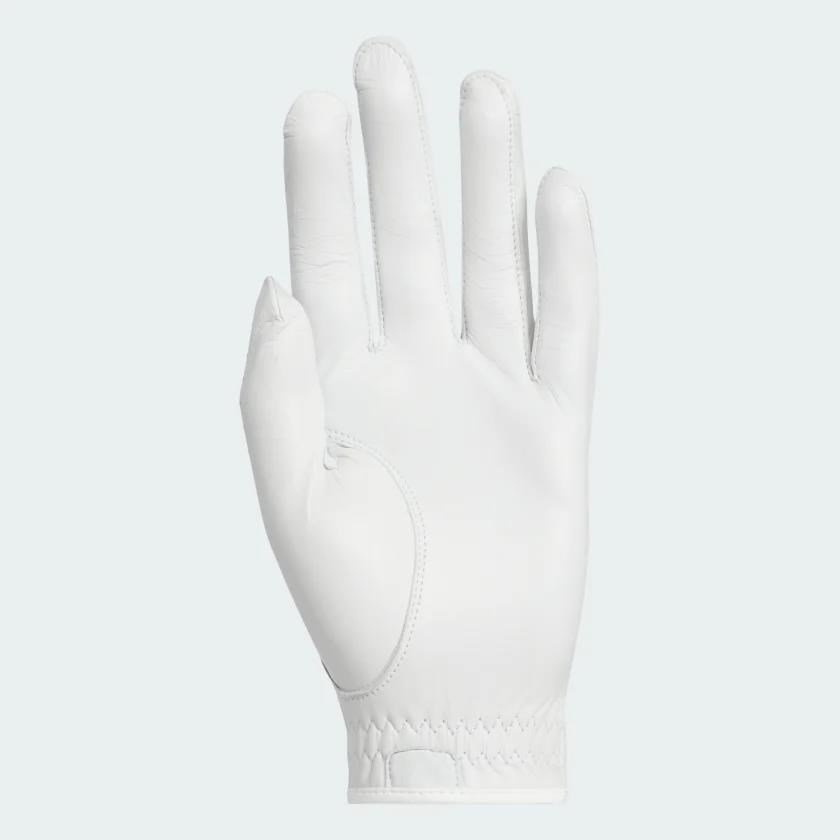Adidas Pro Leather guanto da golf uomo, bianco